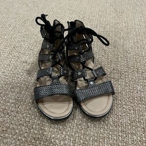 Amiana girls gladiator sandal size 12